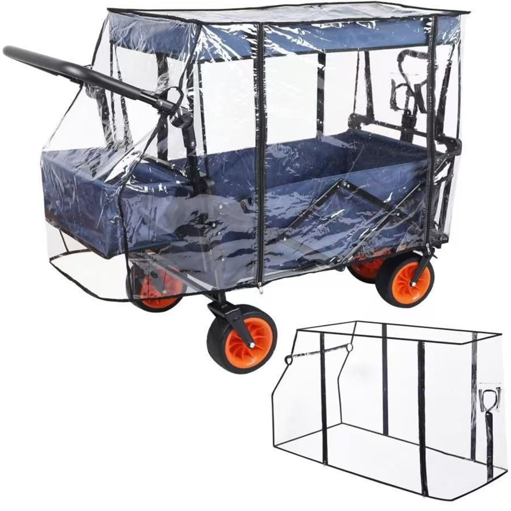 MOMOJIA Compacts Folding Rain Shield For Camping Wagon Weather Proof Easy Installation