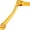 Gold, variant on CNC Aluminum Folding Gear Shift Shifter Lever for CRF50 CRF70 CRF XR50 XR70 TRX70 TRX90 S65 Sport SSR 125 50cc 110cc 125cc Thumpstar Explorer Atomic Apollo Xmotos Dirt Pit Bike Green