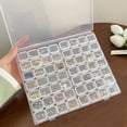 thumbnail image 5 of Jewelry Tray Earring Storage Case Easy to Carry Jewelry Organizers Storage for Small Earrings and Rings, 5 of 8