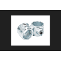 Galvanized 3/4-in Cross Over fits Pipe O.D. 1.05-in