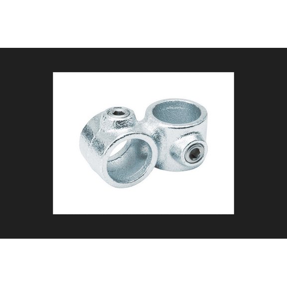 Galvanized 3/4-in Cross Over fits Pipe O.D. 1.05-in