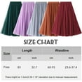 thumbnail image 6 of Tulle Skirts for Women Pleated Layered Tutu Skirt Ladies Elegant Flowy Long Skirts Bridesmaid Wedding Midi Skirt, 6 of 6