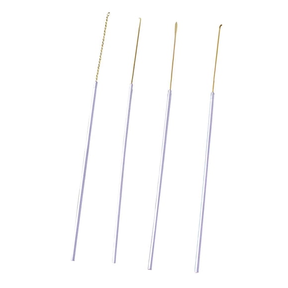 Set of 4pcs Copper Stainless Steel Ear Pick Picker Earpick Tool