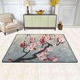 thumbnail image 3 of SKYSONIC Branch of Blooming Cherry Lightweight Carpet Mats Area Soft Rugs Floor Mat Rug Decoration for Kids Room Living Room Bedroom 72 x 48 inches, 3 of 6