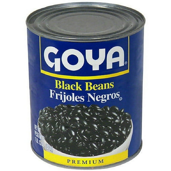 Goya Black Beans, 29 oz (Pack of 12)