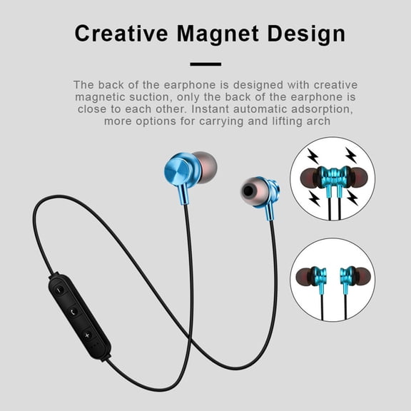BotaniNest Bluetooth 4.2 Stereo Earphone Headset Wireless In-Ear Earbuds Headphone