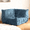 Blue, variant on HABUTWAY Memory Foam Bean Bag Chair for Adults, Fireside Corner Lazy Floor Sofa with Velvet Cover, Lightweight & Durable Lounge Chair for Living Room, Bedroom, Dorm, Office – No Assembly Required
