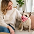 thumbnail image 3 of Rdausd Funny Dog Muzzle Costume Mask, Novelty Creepy Dog Face Mask for Small Medium Large Dogs, Hilarious Pet Costume Accessory for Parties Halloween Photos Pranks, 3 of 7