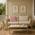 thumbnail image 6 of Creative Products Scribble Chevron Pink 20 x 20 Indoor / Outdoor Pillow, 6 of 8