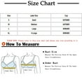 thumbnail image 2 of Wycnly Bras for Women,Womens T-Shirt Bras,Sports Bras for Women Comfy Lightly Lined Compression Push up Underwire Ladies Girls Wireless Seamless Yoga Strap Underwear, 2 of 5
