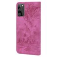 thumbnail image 6 of for Samsung Galaxy S20 FE Wallet Case, Flower Embossed Premium PU Leather Flip Protective Purse Cover with Card Slots Cash Holder and Kickstand for Samsung Galaxy S20 FE (6.5 inch),Rose, 6 of 14