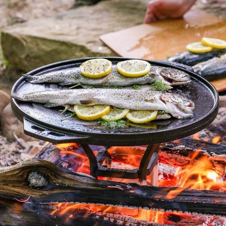 The Lodge Cast Iron Cook-It-All: A New Way to Cook Over the Campfire