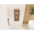 thumbnail image 3 of Modern Wall-Mounted Bathroom Side Cabinet, Soft-Close Hinges / Eliminate Abrupt Door Noises, 3 of 5