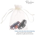 thumbnail image 7 of Parcelona French Double Loop Small Tortoise Shell and Black Jaw Hair Claw, 7 of 7