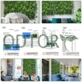 thumbnail image 6 of Artificial Greenery Wall Panels: 60"x 120" (50 sqft) Faux Grass Wall Backdrop Boxwood Ivy Privacy Screen with UV Protection,Fake Hedge Fence for Outdoor,Indoor,Garden,Backyard and Home Decor, 6 of 7