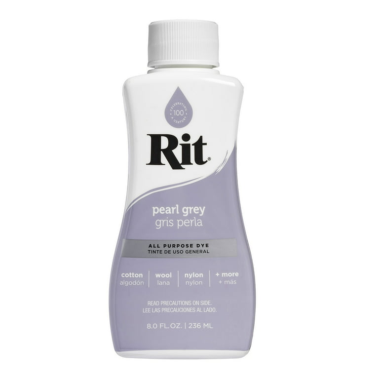 Rit Dye Liquid 8oz-Charcoal Grey -Multipack of 3
