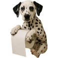 thumbnail image 1 of Porte-papier Hygiénique pour Chien, Porte-Rouleau de Toilette en Résine 3D pour Chiot, Organisateur Réaliste de Serviettes pour Rouleaux Standard, Mignon Distributeur de Mouchoirs Mural Dalmatien avec Étagère de Rangement, pour Déco de Cuisine et Salle de Bain, 1 of 8