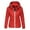 Red, variant on Lisingtool winter coats for women Women's Winter Jacket Quilted Jacket Hooded Cotton Coat Long Sleeve Jackets Outwear Black