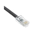 thumbnail image 4 of Cat6 Black Ethernet Patch Cable, Bootless, 2 foot, 4 of 4