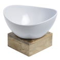 thumbnail image 3 of HUBERT® Sixth Size Pan Housing Mango Wood - 6 1/2"L x 7"W x 3"H, 3 of 7