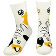 thumbnail image 3 of JJMax Women's Cats and Dogs Tickle Tummies Socks, 3 of 5