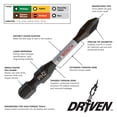 thumbnail image 2 of Juego de taladros de impacto BOSCH Driven DDMSD20 con 20 piezas y estuche, 2 of 5
