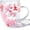 Pink Mug, variant on 2026 New Double Glass Flower Tea Cup,Cute Clear Flower Cups With Handle, Suitable For Hot Drinks,Birthday Gifts For Mother Women