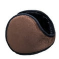 thumbnail image 2 of Tawop Man's Protège-Oreilles d'Hiver Couleur Unie Garde au Chaud Mode Cache-Oreilles, 2 of 3