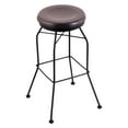 thumbnail image 2 of Holland Bar Stool Co 30 in. Swivel Bar Stool with Wood Seat - Black Wrinkle, 2 of 2