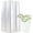 14 oz Clear, variant on 100 Pack 14 oz Clear Plastic Cups, Heavy-Duty Disposable Large Plastic Tumblers, Reusable Clear Cups for Wedding, Thanksgiving, Halloween, Christmas Party Supplies