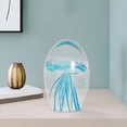 thumbnail image 4 of Sea Animal Ornament Handmade Art Statue Elegant  Coastal Display Stand Figurine Ornament for Desk Home Desktop blue, 4 of 10