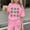 Pink, variant on NAISIBABY Kids Girls Outfit Set, St Patrick's Day Graphic T-Shirt & Shorts 2-Piece Summer Casual Fashion Clothes Pink 14T