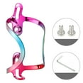 thumbnail image 1 of Splihome Porte-Bouteille d'Eau Demi-Circulaire en Aluminium Intégré Rose, 1 of 9