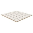 thumbnail image 2 of The Tile Life Quell Gray Porcelain Grid Mosaic Tile - 12 x 12 in. - Matte - 4-Piece - Floor, Wall, Backsplash, 2 of 2