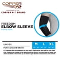 thumbnail image 3 of Copper Fit Compression Elbow Sleeve, Medium, 3 of 6