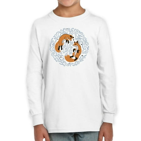 

Two Foxes In Dreamy Mist Long Sleeve Toddler -Image by Shutterstock 5 Toddler