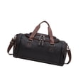 thumbnail image 4 of Bolsa de viaje, bolsa de mano, bolsa de gimnasio de gran capacidad para hacer ejercicio al aire libre Negro, 4 of 9