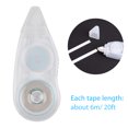 thumbnail image 3 of 20Pcs Correction Tape Mini Roller White Out Eraser School Office Stationery, 3 of 8