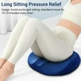 INSMART Donut Pillow,Hemorrhoid Pillow,Donut Pillow for Tailbone Pain,Donut Seat Office Chair