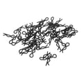 thumbnail image 2 of 60PCS RC Car Body Clip 17 mm de largo 1,0 mm de diámetro Fácil instalación de extracción Universal para 1/16 1/18 RC Car Truck Negro, 2 of 12