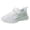 White, variant on Gyujnb Breathable Mesh Sneakers for Boys Lightweight Comfortable Running Shoes Non Sole Durable Casual Athletic Footwear for Kids All Season,11-11.5 Years