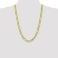 thumbnail image 2 of 10K Yellow Gold Figaro chain 26 in 8.75 mm 8.75mm Light Concave, 2 of 5