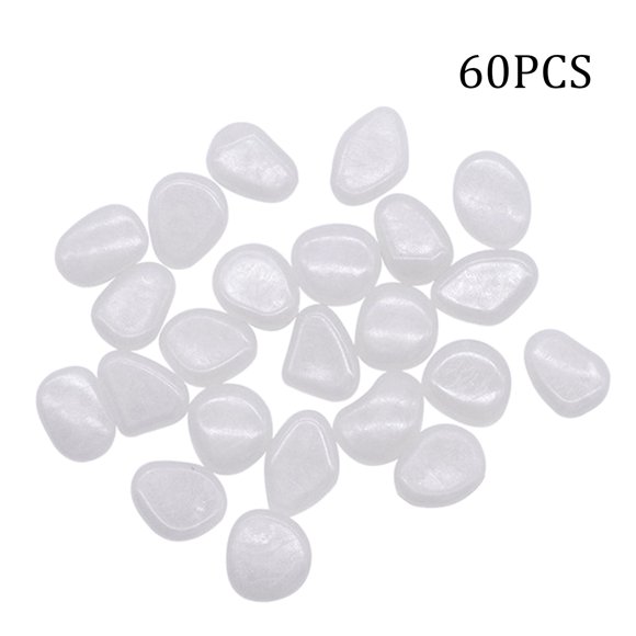 Fall Decor Glow Rocks For Landscaping Garden Pebbles Glow Stones Rocks Luminous Pebbles For Walkways Outdoor Decor