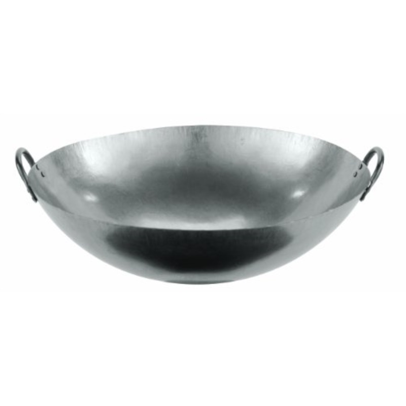 Paderno World Cuisine 24Inch Dual Handled Steel Chinese Wok Walmart