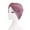 Wine Red, variant on Women' Chemo Caps Ethnic Stretch Headscarf Skull Bandana Turban Hat Headwrap - Navy