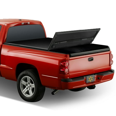 Auto Drive Soft Tri Fold Truck Bed Tonneau Cover Fits 05-10 Dodge Dakota / 2011 Ram Dakota 5.5Ft Bed Auto Drive Soft Tri Fold Truck Bed Tonneau Cover Fits 05-10 Dodge Dakota / 2011 Ram Dakota 5.5Ft Bed