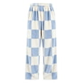 thumbnail image 5 of Mifsaly Women's Plaid Pajama Pants Elastic Waist Flannel Pant Lounge Pj Bottoms Classic Winter Sleeping Warm Clothing with Pockets, 5 of 7
