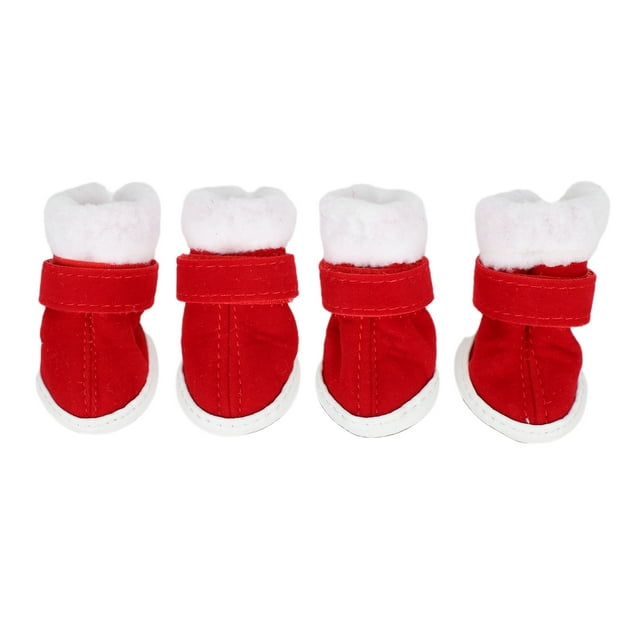 Zapatos para perros, zapatos cálidos de invierno para perros, botas antideslizantes para perros diseñadas para precisión