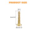 thumbnail image 2 of Wood Screws M1.6 x 9mm Slotted Round Head Copper Self-Tapping Screw 200 Pcs, 2 of 7