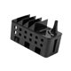 thumbnail image 4 of Caja de gestión de cables, organizador de cables, ocultador, aislado con tapa, regleta de enchufes Negro, 4 of 9